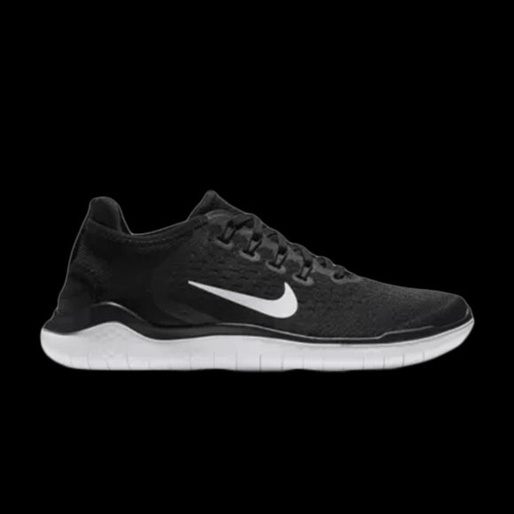 Nike Free RN 2018 Low Top Womens Running Shoes Black White 942837-001 NEW Multi - Picture 2 of 5